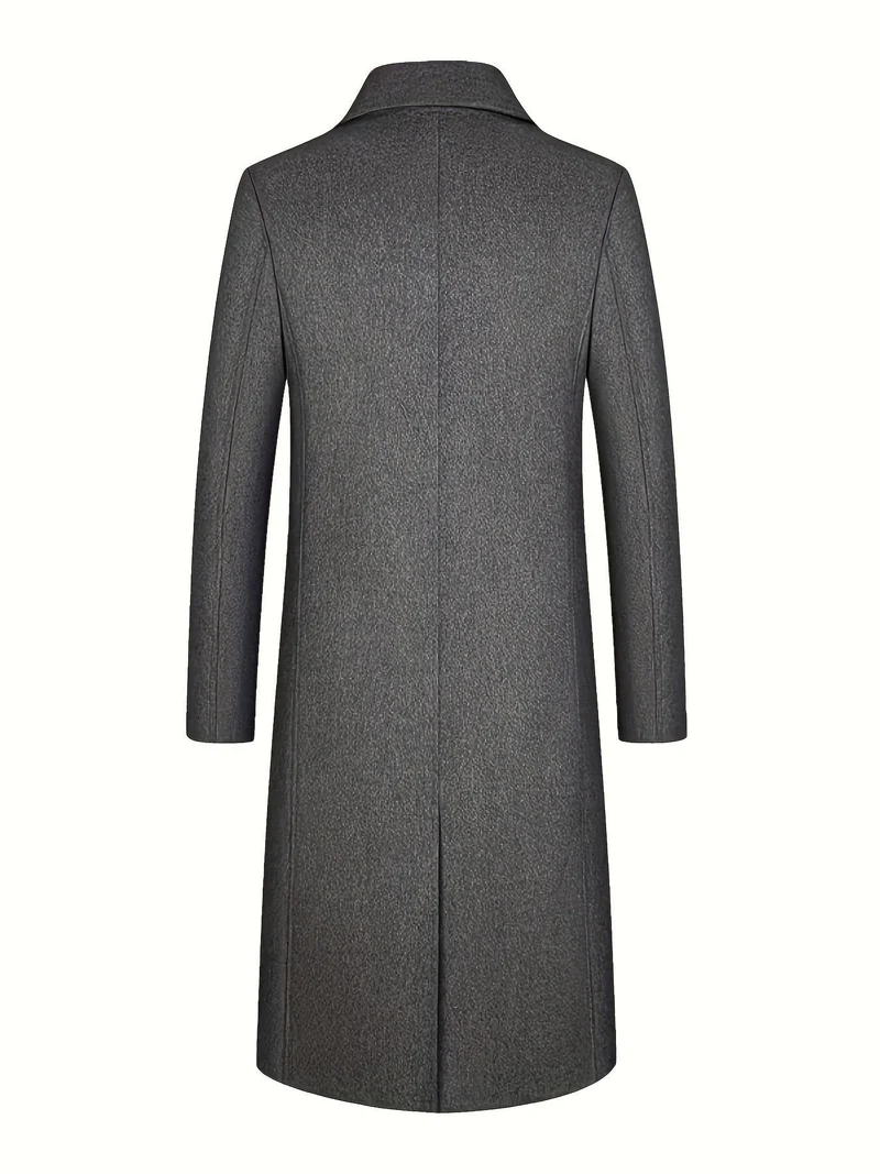 Nathan | Elegant and Warm Longline Trench Coat