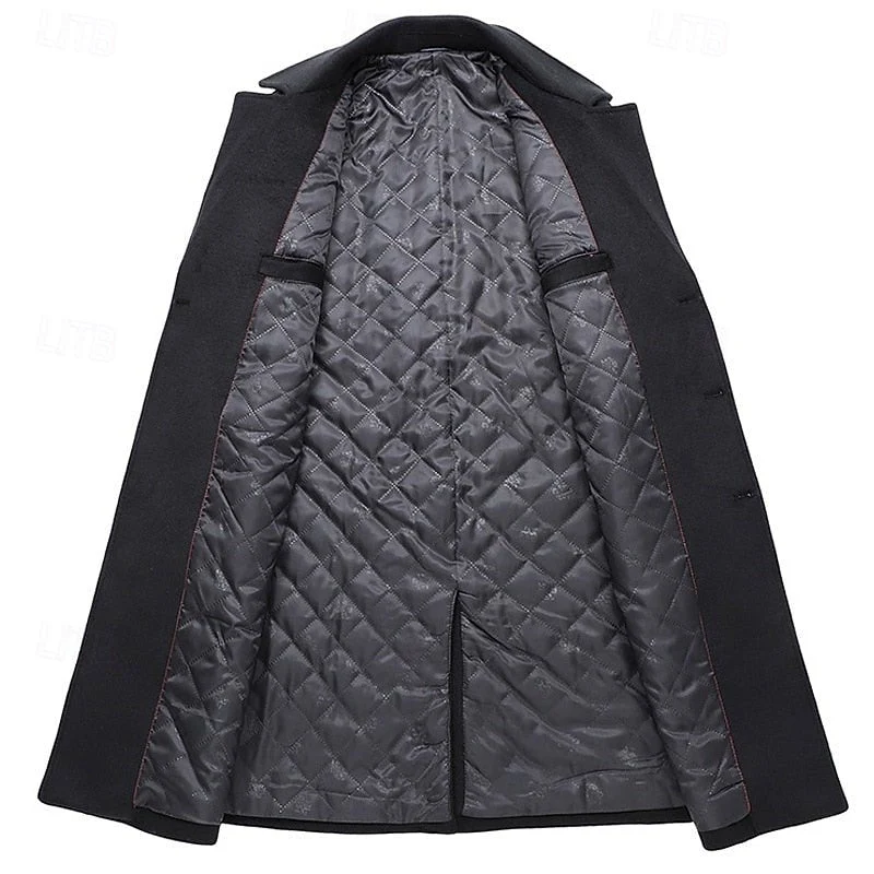 Alexander | Refined and Comfortable Wool-Blend Trench Coat