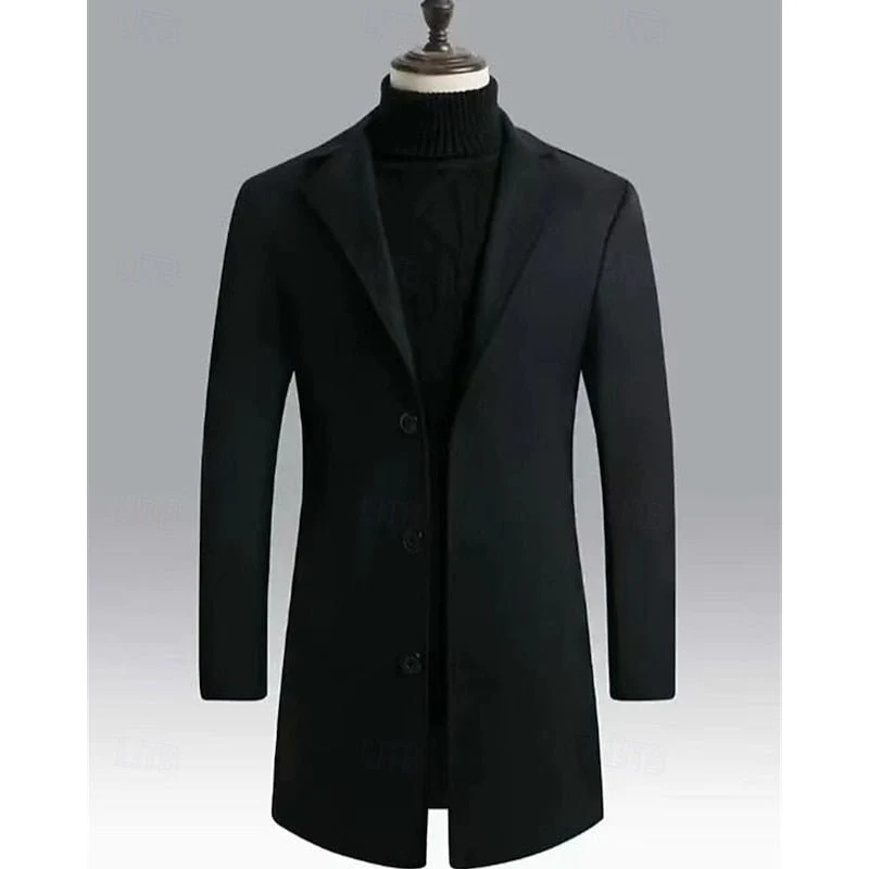 Sebastian | Warm and Refined Longline Trench Coat