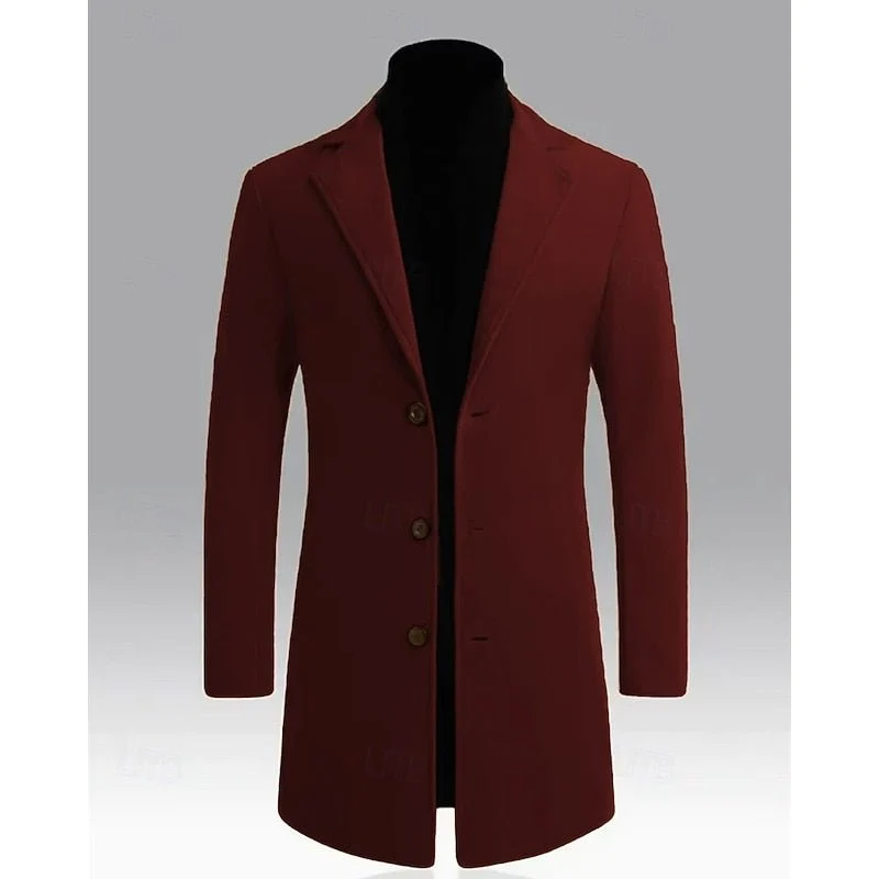 Sebastian | Warm and Refined Longline Trench Coat