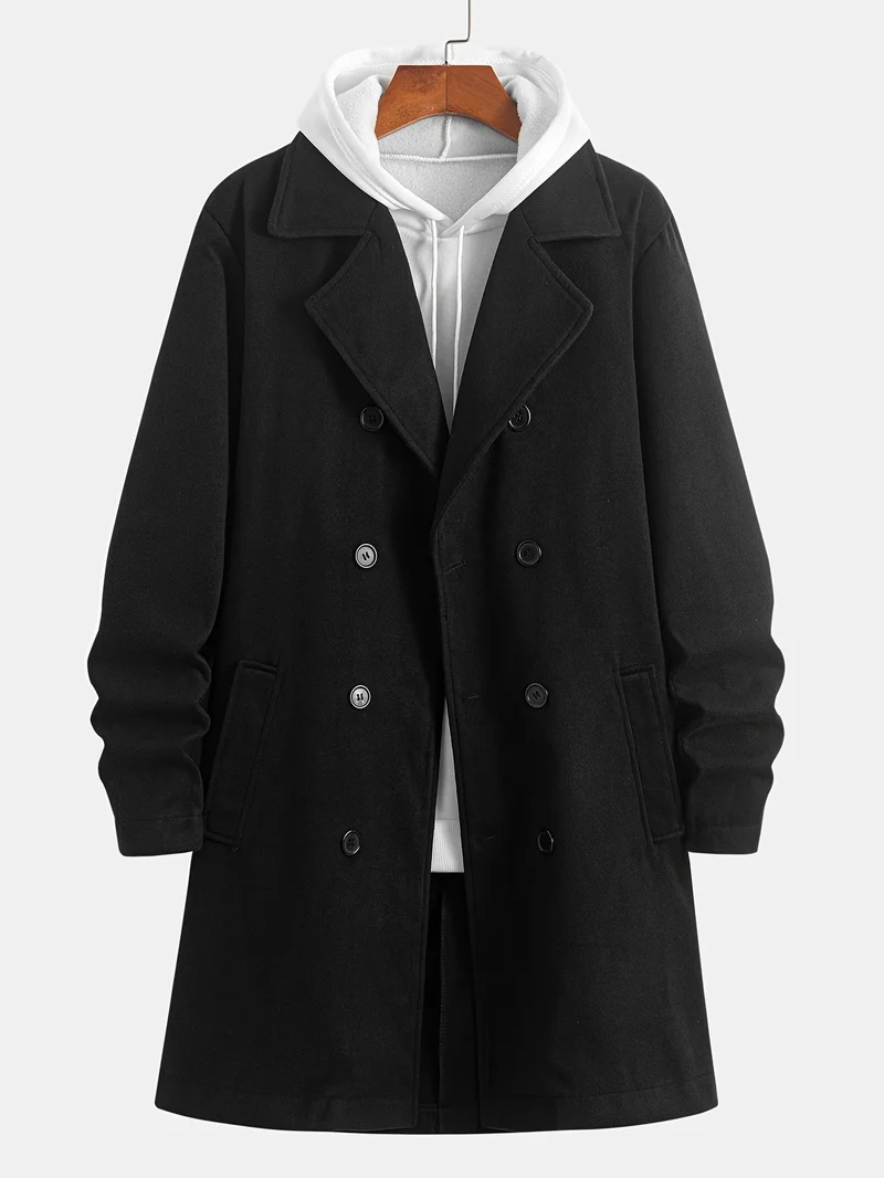 Victor | Sophisticated Double-Breasted Trench Coat