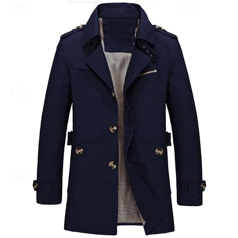 Julian | Classic and Versatile Men's Trench Coat