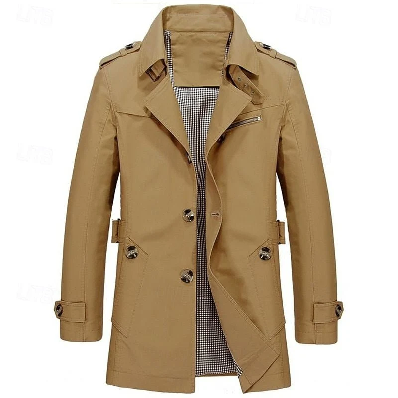 Julian | Classic and Versatile Men's Trench Coat