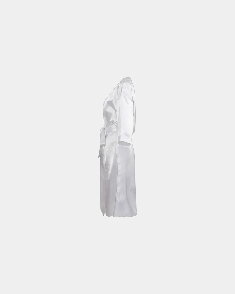 Damen-Bademantel Satin Kimono-Stil zum Personalisieren