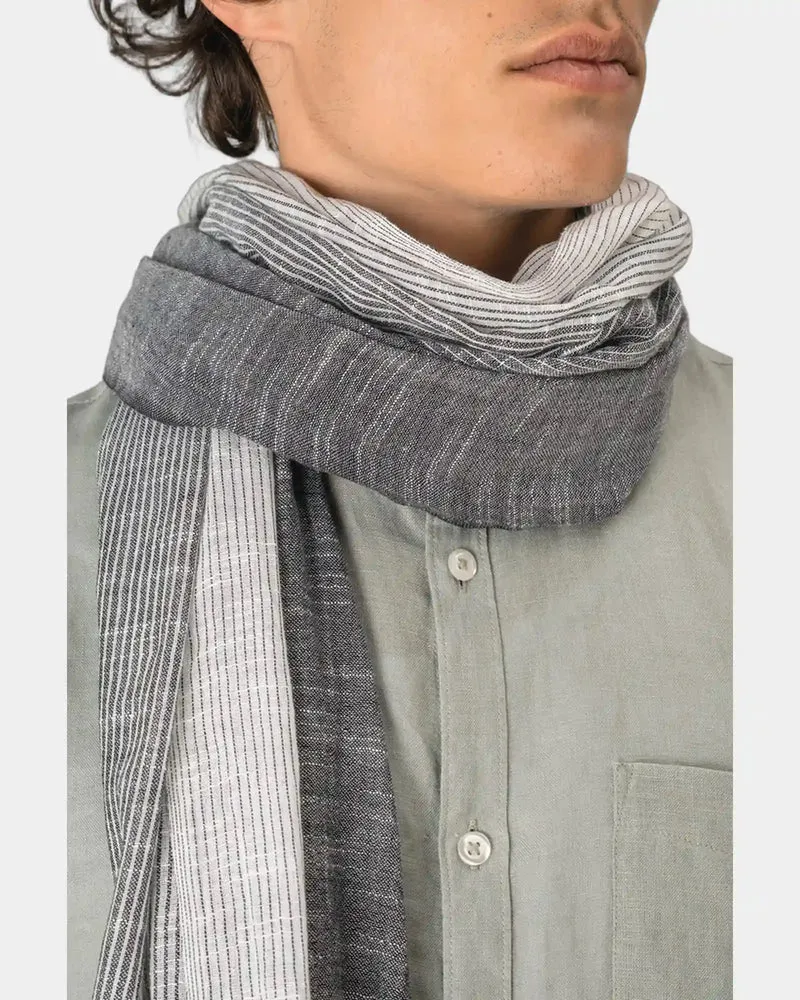 Schal gestreift Baumwolle Unisex zum Personalisieren