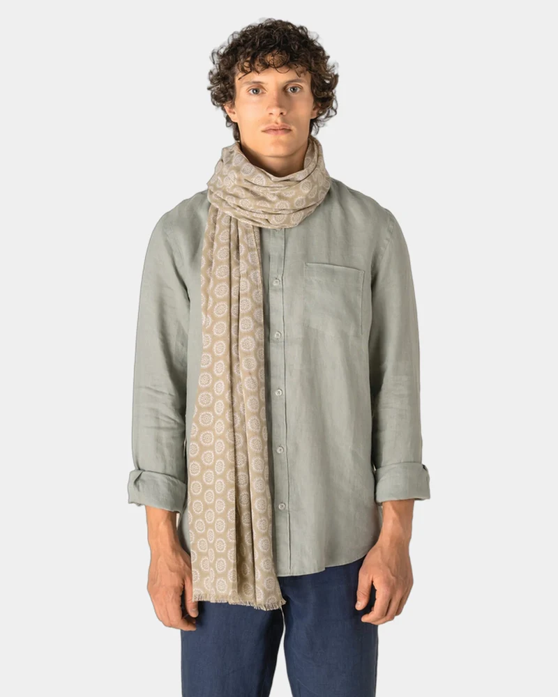 Schal Baumwolle mit Motiven unisex zum Personalisieren