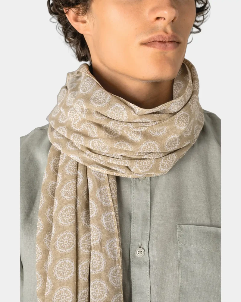 Schal Baumwolle mit Motiven unisex zum Personalisieren