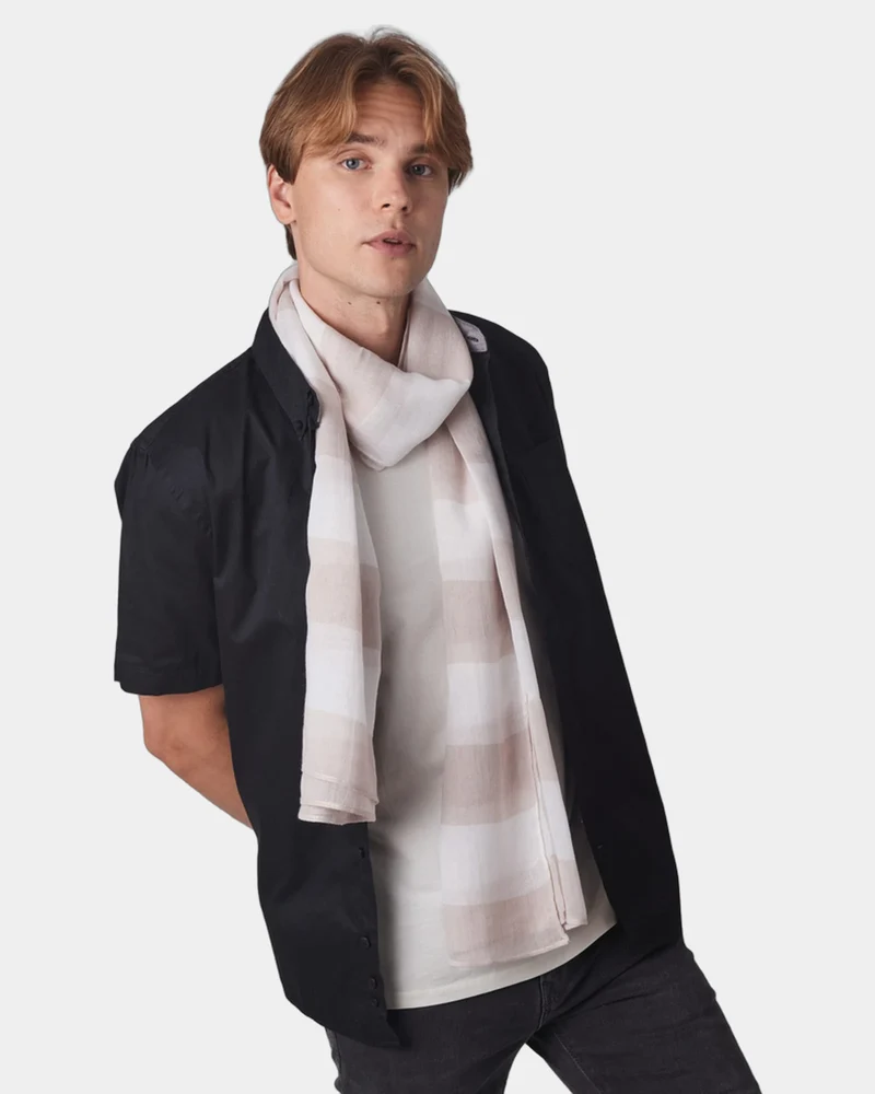 Schal Baumwolle gestreift 55g/m² zum Personalisieren