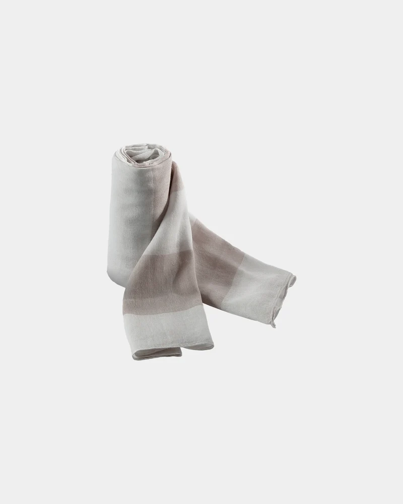 Schal Baumwolle gestreift 55g/m² zum Personalisieren