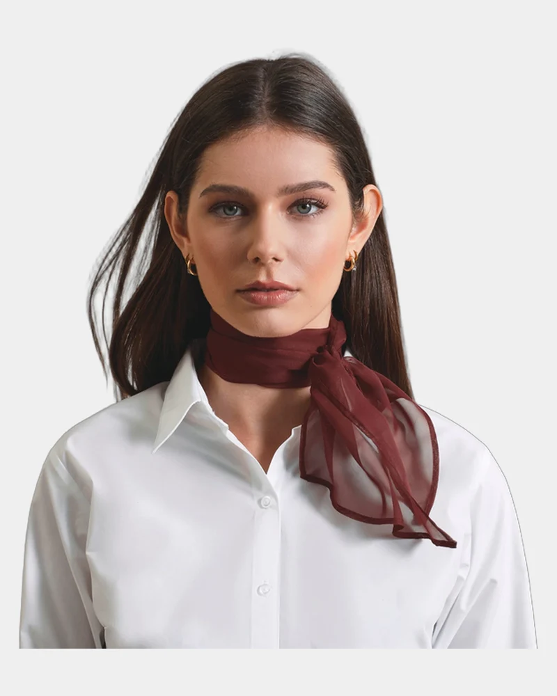 Halstuch Damen Polyester glänzend zum Personalisieren