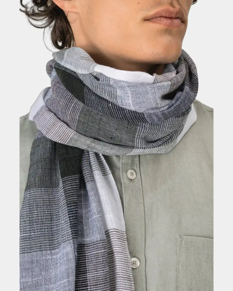 Schal Baumwolle Karo unisex zum Personalisieren