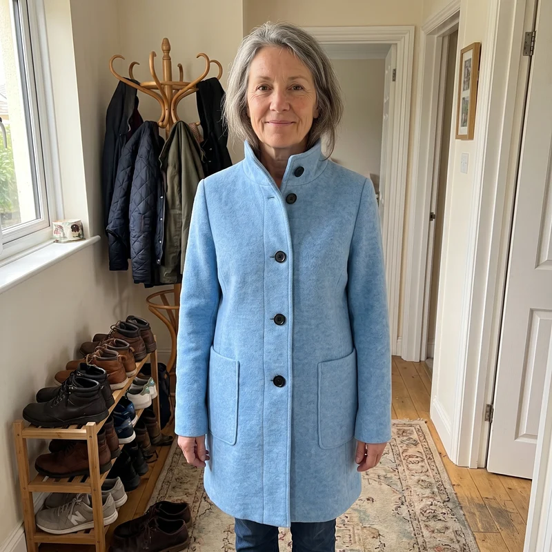 Charlotte | Refined Long Wool Trench Coat For Effortless Elegance