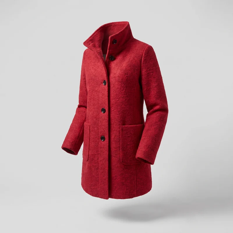 Charlotte | Refined Long Wool Trench Coat For Effortless Elegance