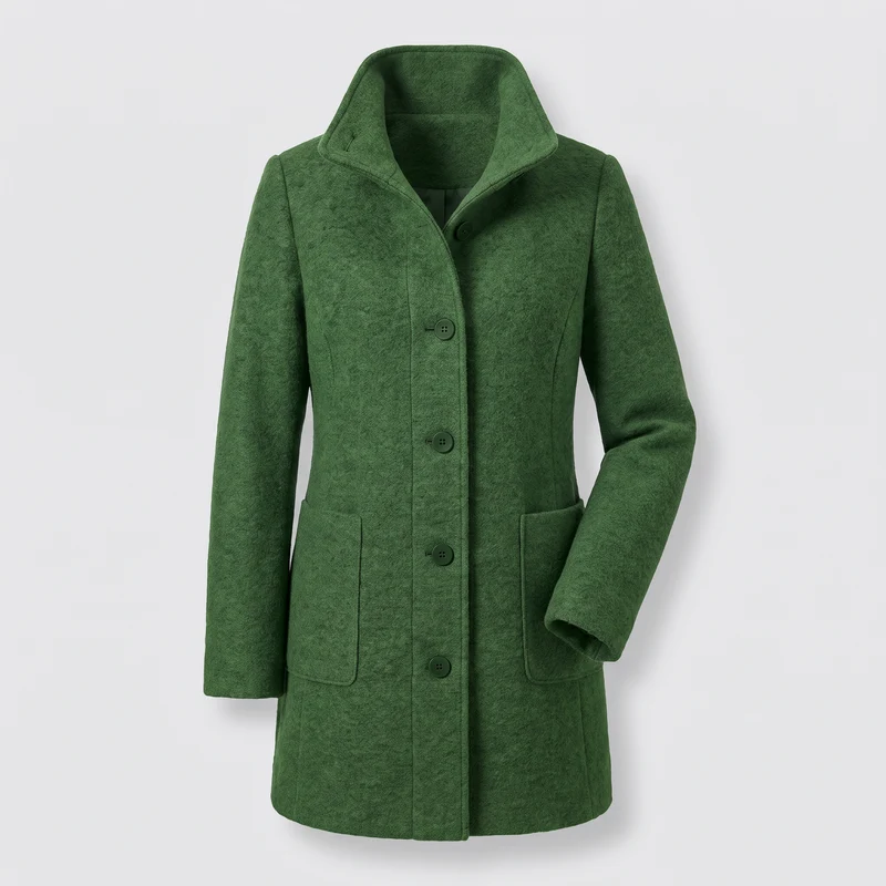 Charlotte | Refined Long Wool Trench Coat For Effortless Elegance