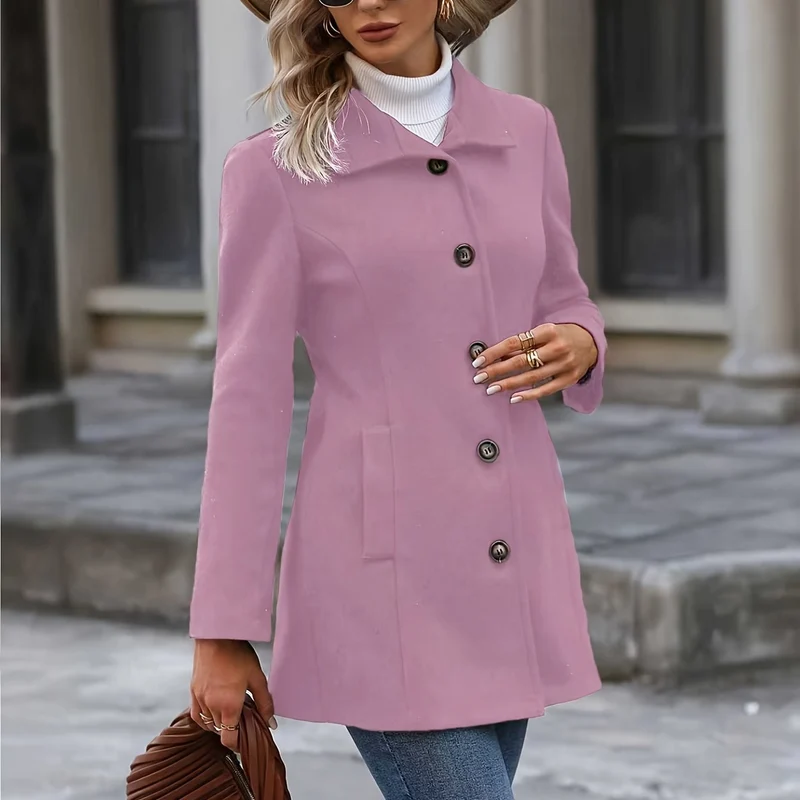 Eleanor | Stylish Waist-Defining Mid-Length Trench Coat