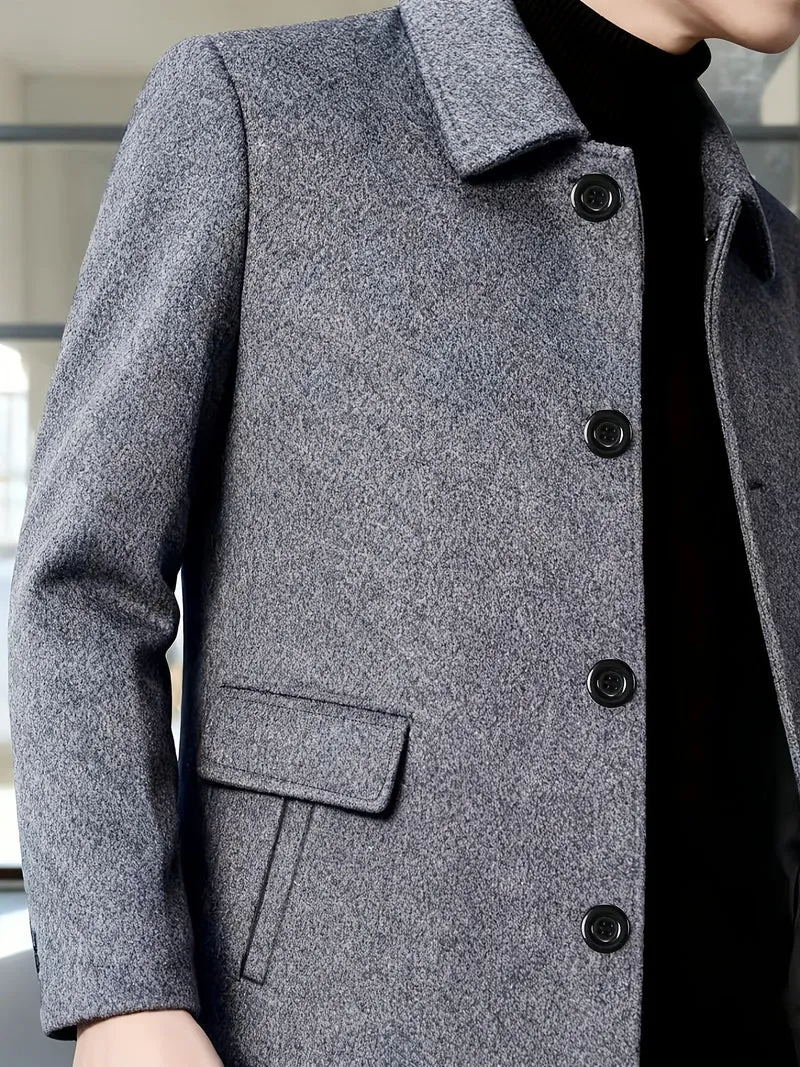 Oliver | Comfortable Single-Breasted Trench Coat For Effortless Style
