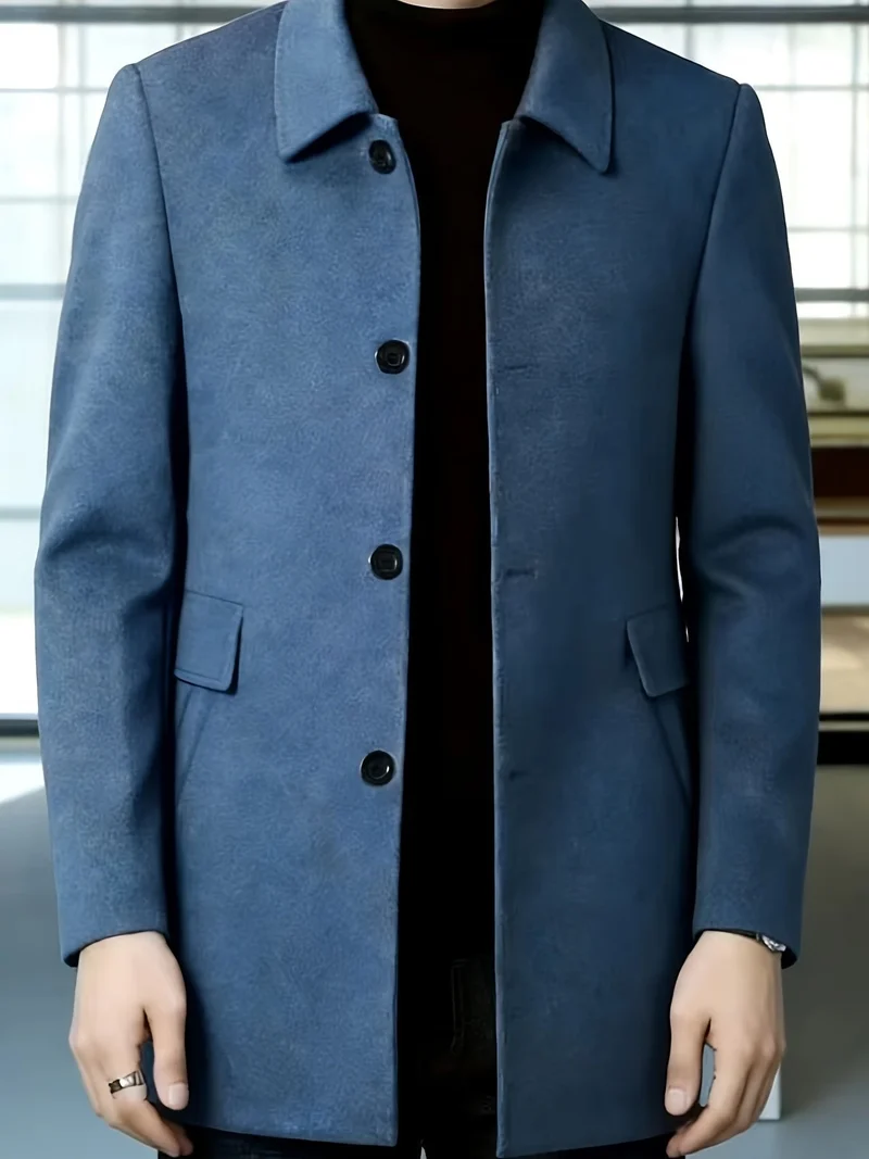 Oliver | Comfortable Single-Breasted Trench Coat For Effortless Style