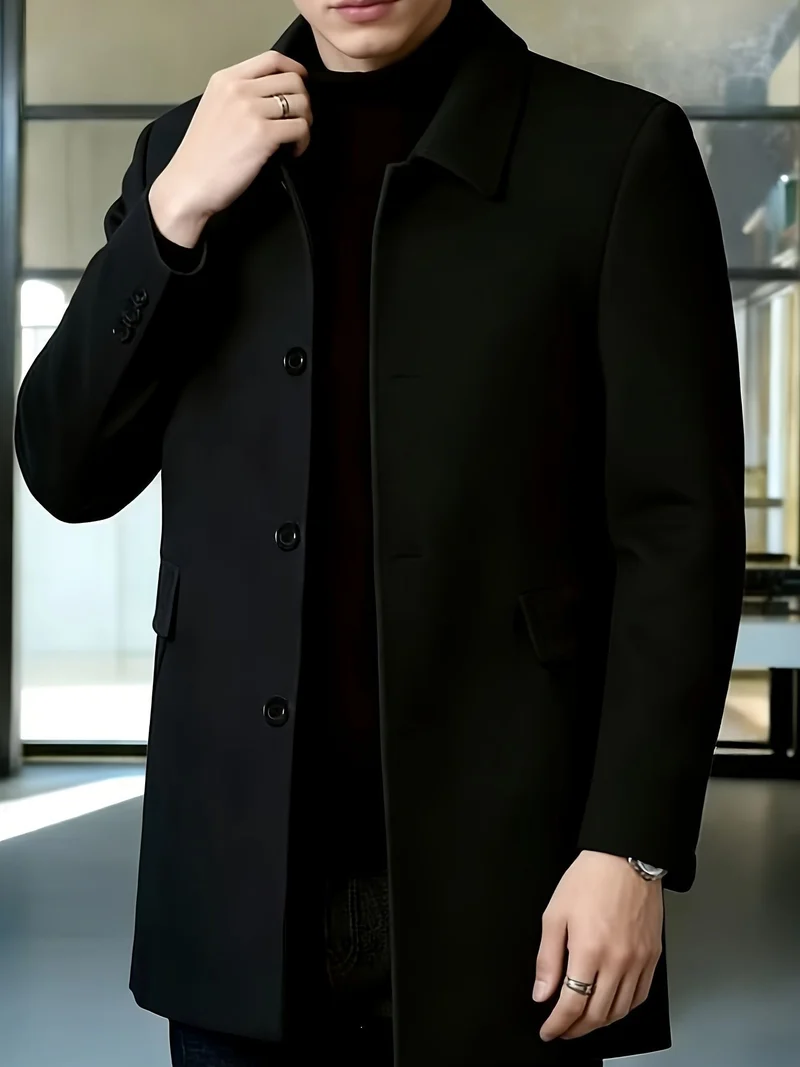 Oliver | Comfortable Single-Breasted Trench Coat For Effortless Style