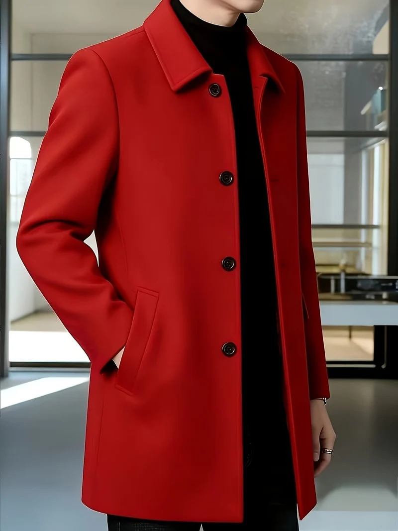 Oliver | Comfortable Single-Breasted Trench Coat For Effortless Style