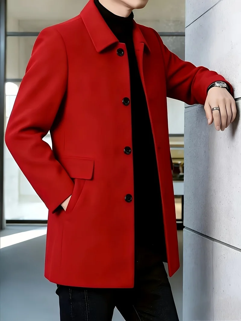 Oliver | Comfortable Single-Breasted Trench Coat For Effortless Style