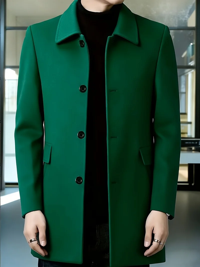 Oliver | Comfortable Single-Breasted Trench Coat For Effortless Style