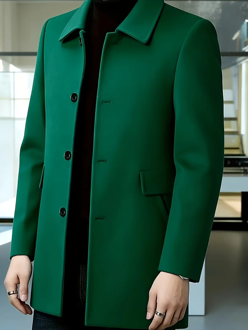 Oliver | Comfortable Single-Breasted Trench Coat For Effortless Style