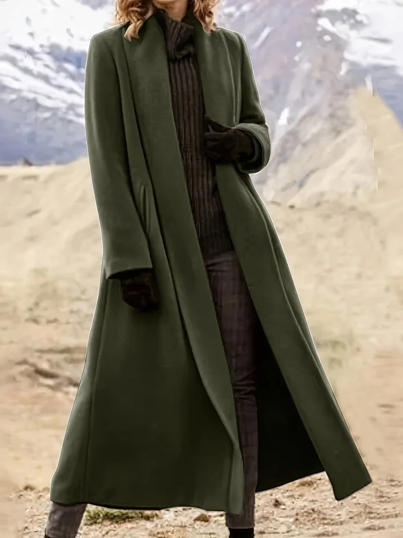 Victoria | Elegant And Relaxed Longline Trench Coat