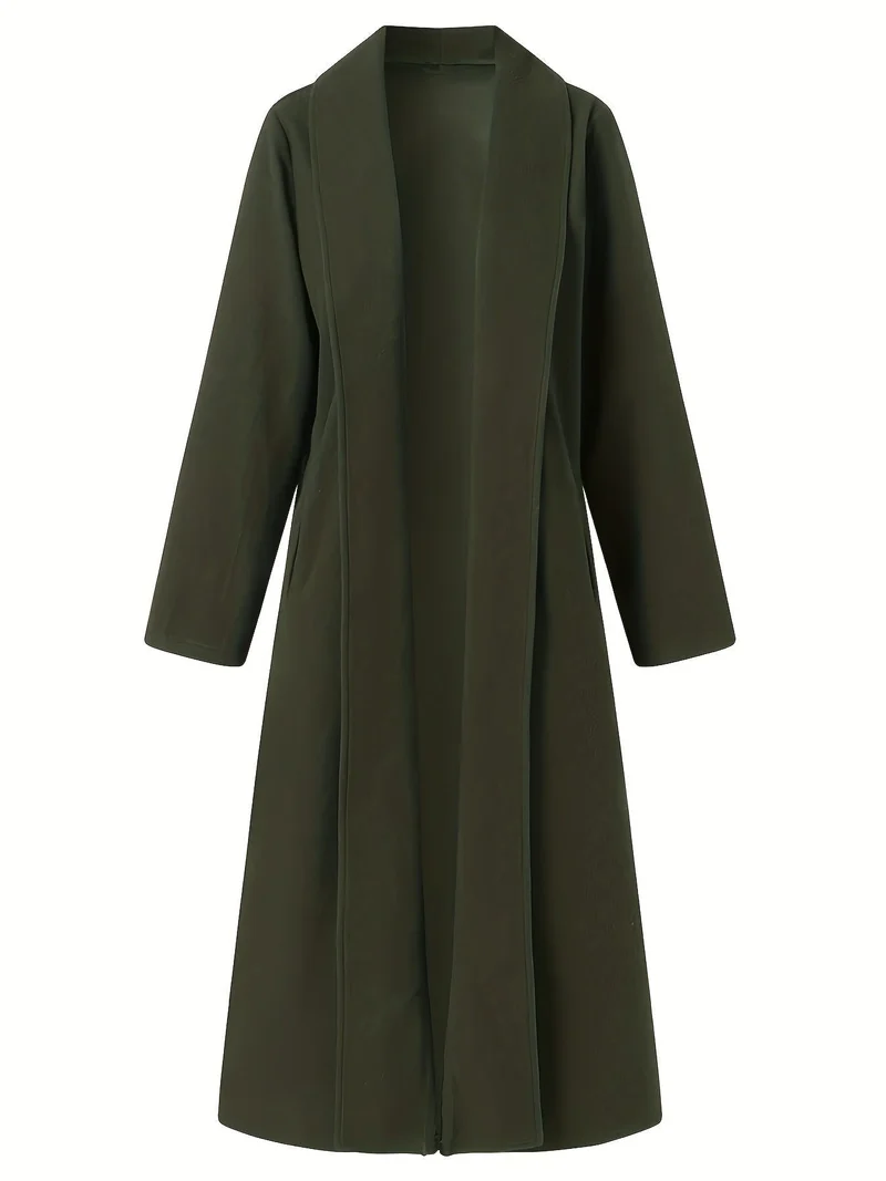 Victoria | Elegant And Relaxed Longline Trench Coat