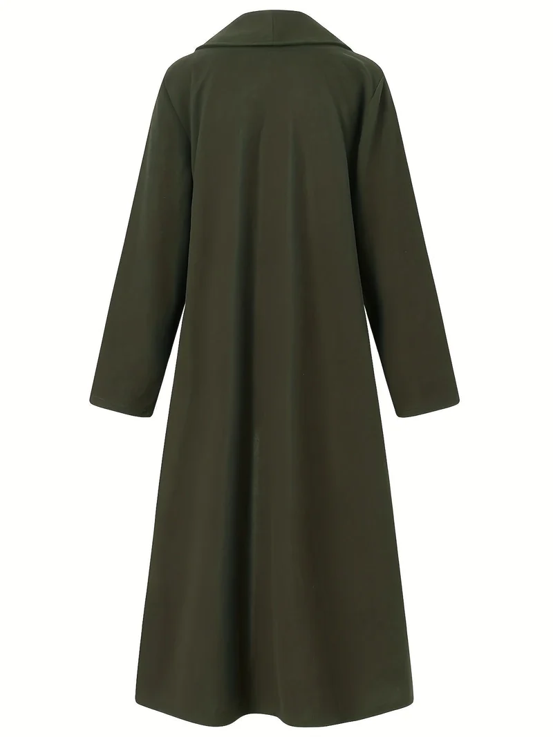 Victoria | Elegant And Relaxed Longline Trench Coat