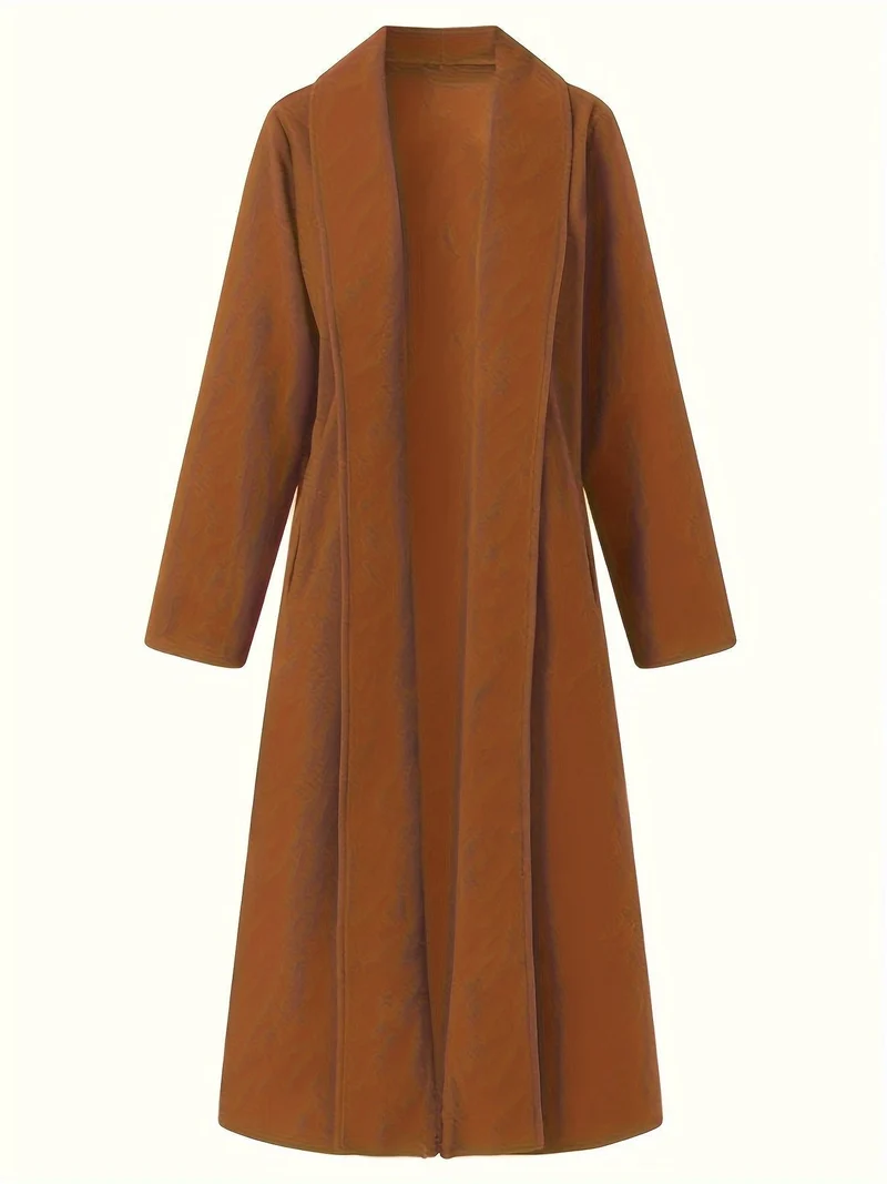 Victoria | Elegant And Relaxed Longline Trench Coat