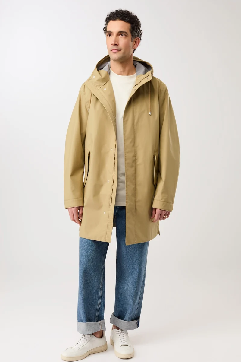 Regenparka mit seitlichen Reißverschlüssen am Saum (Breeze)