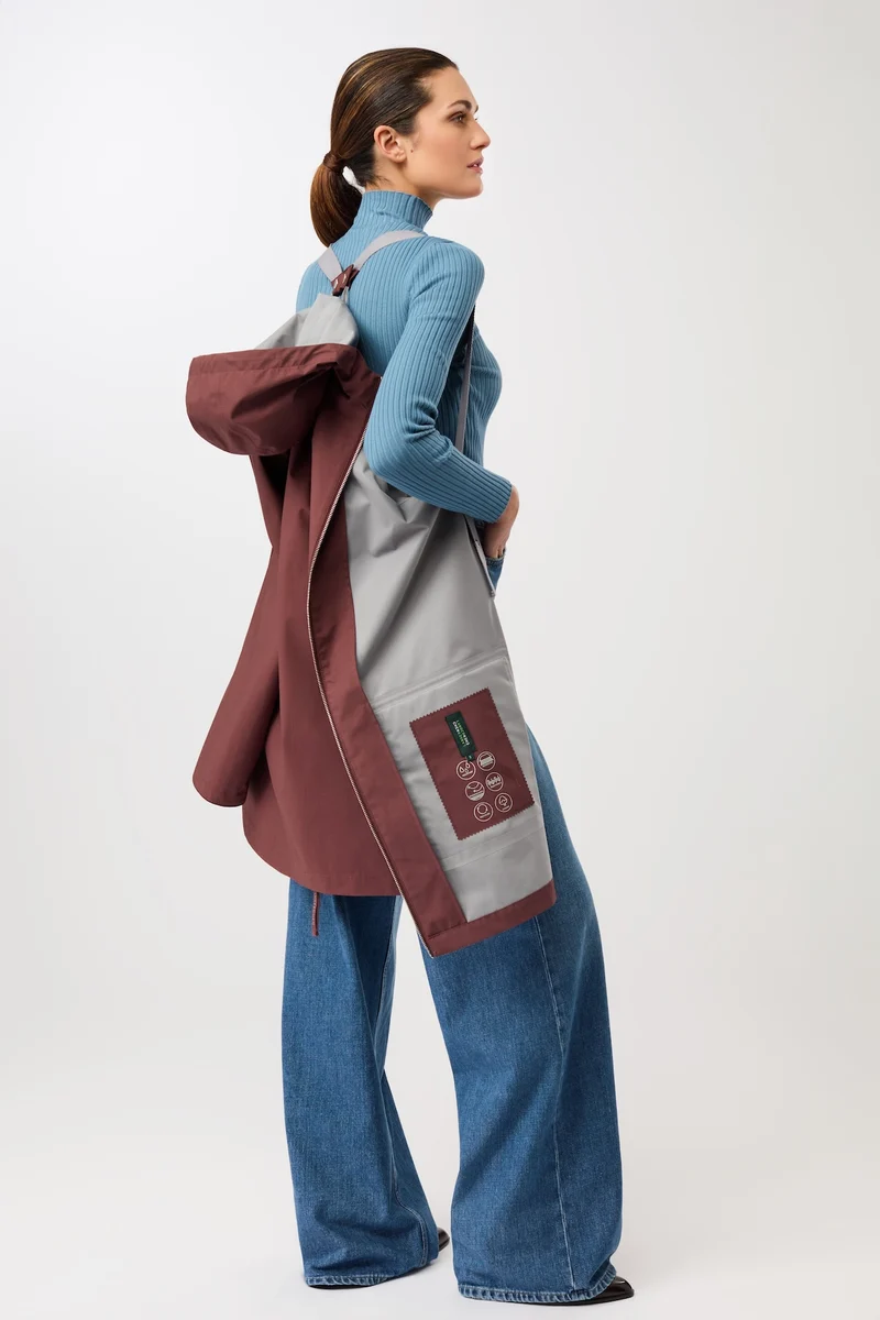 Bestseller Regenjacke aus Bio-Baumwolle (Rubywood)