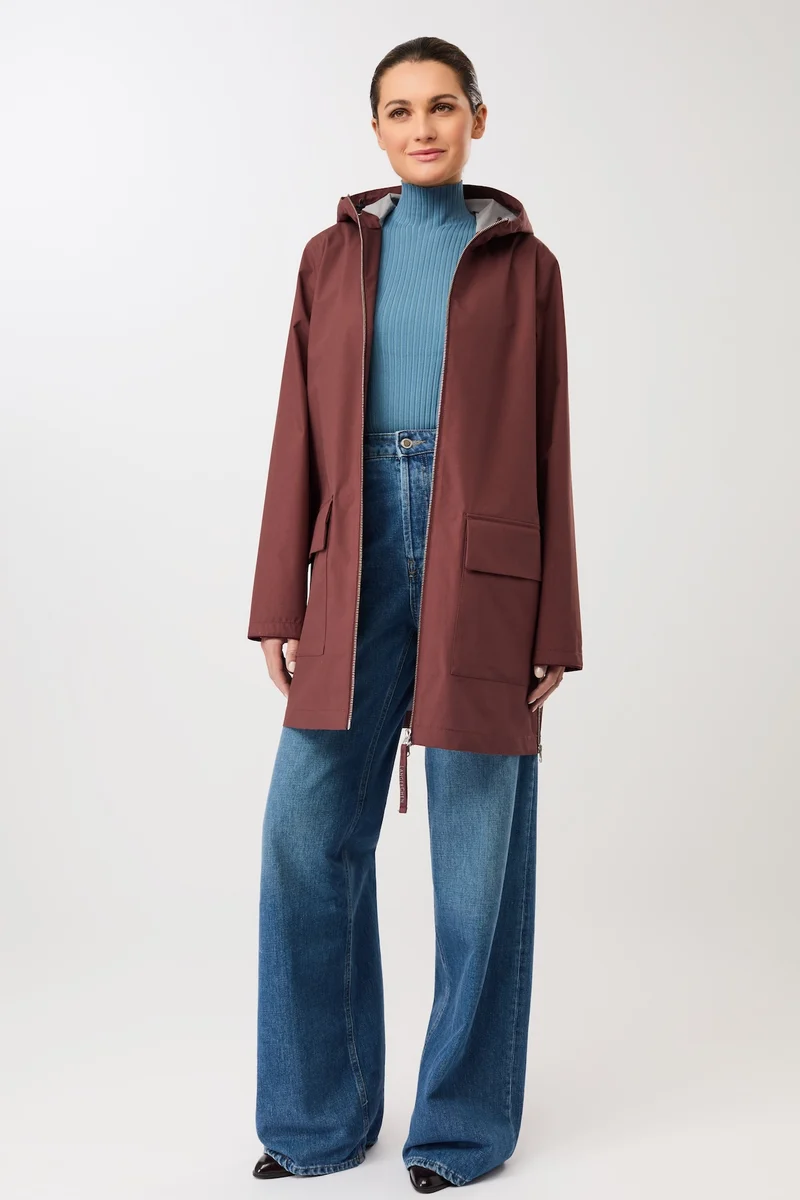 Bestseller Regenjacke aus Bio-Baumwolle (Rubywood)