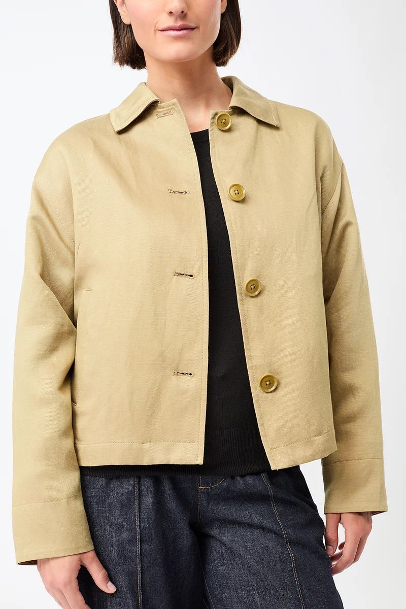 Kurze Jacke aus Tencel® (Breeze)