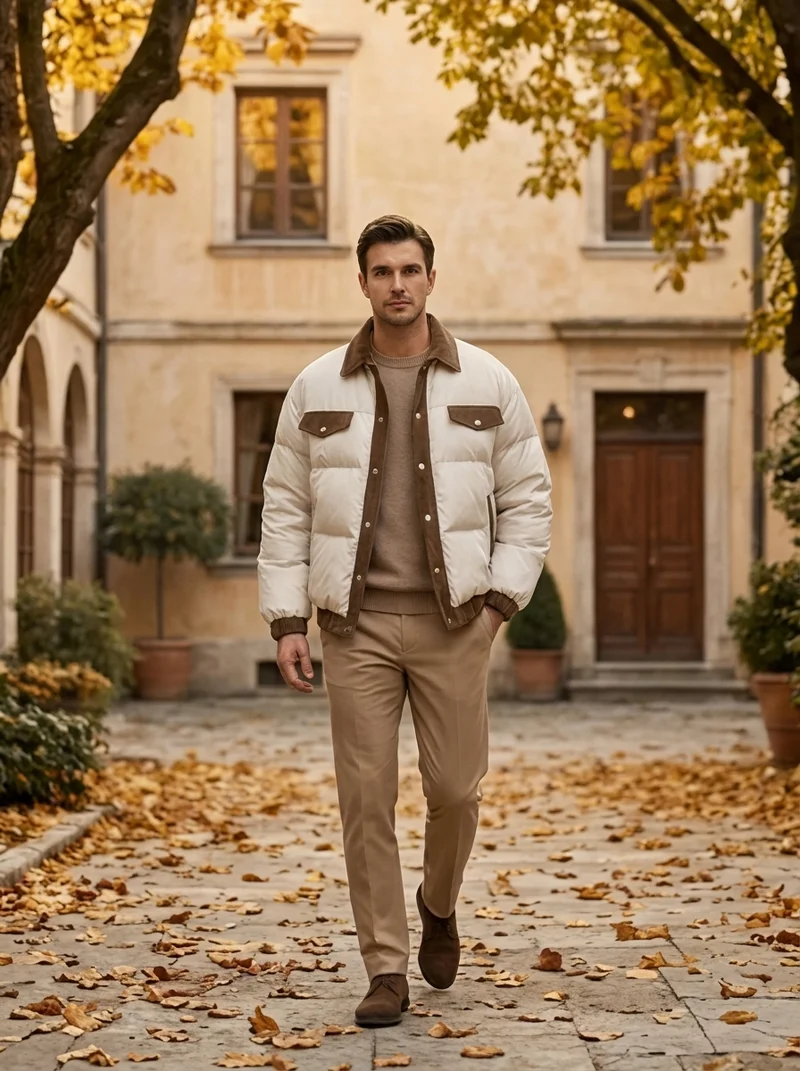 Phillipp | Comfortable And Relaxed Men's Puffer Jacket
