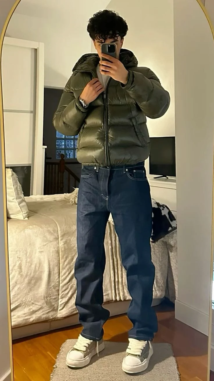 James | Cozy And Modern Men's Puffer Jacket