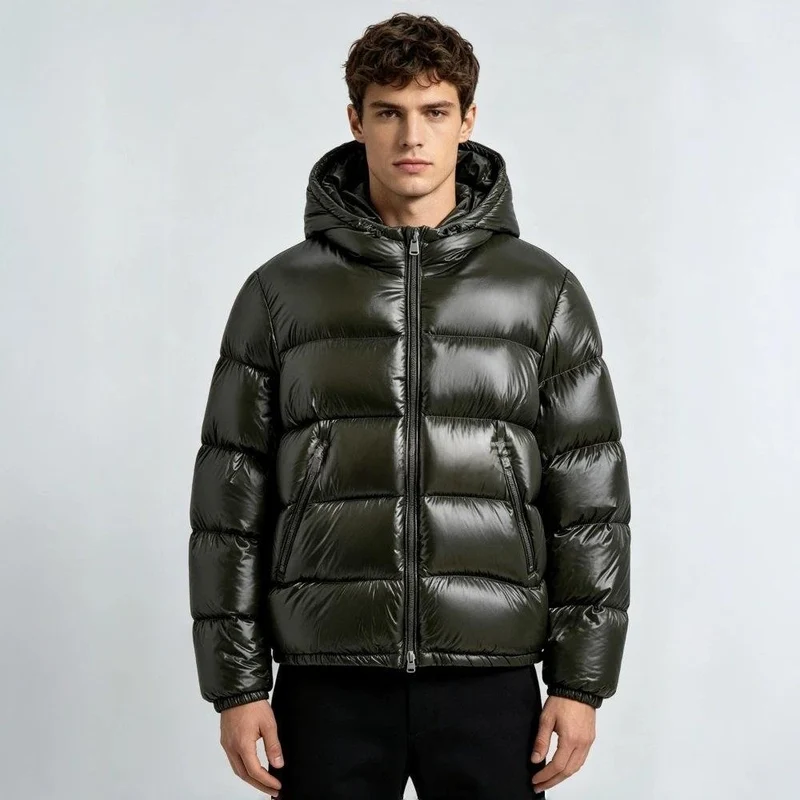 Tristan | Bold Hooded Puffer Jacket for Men