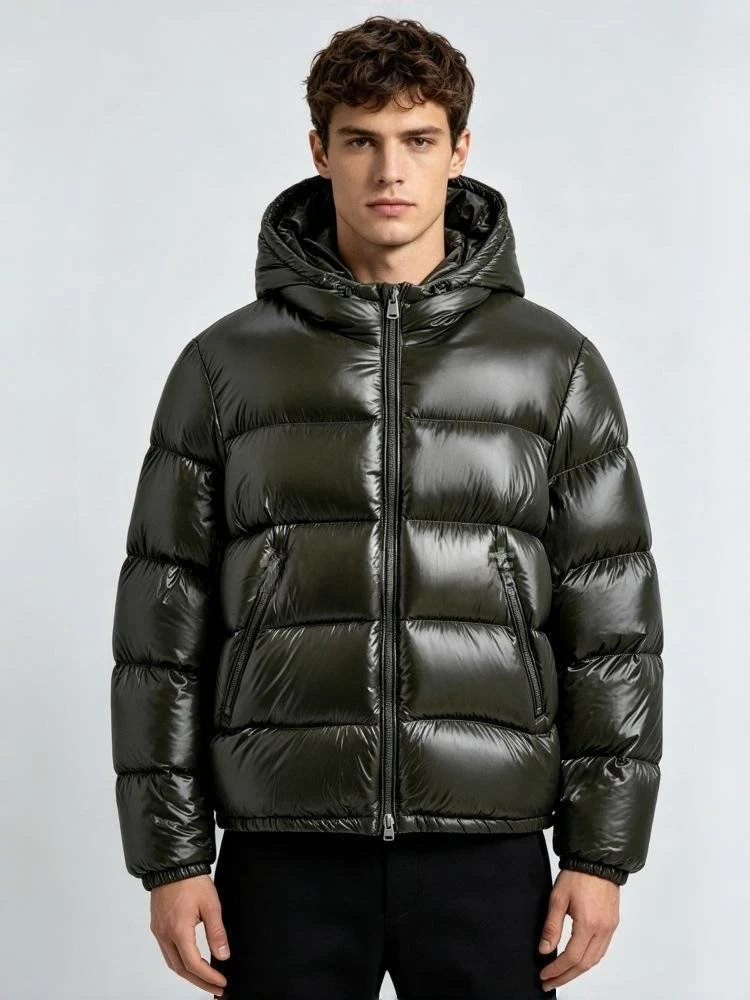 Tristan | Bold Hooded Puffer Jacket for Men