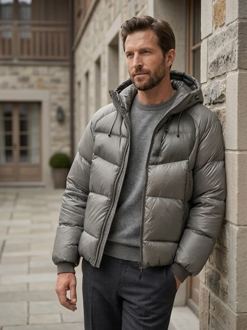 Louis | Weather-Ready Down Puffer Jacket for Men