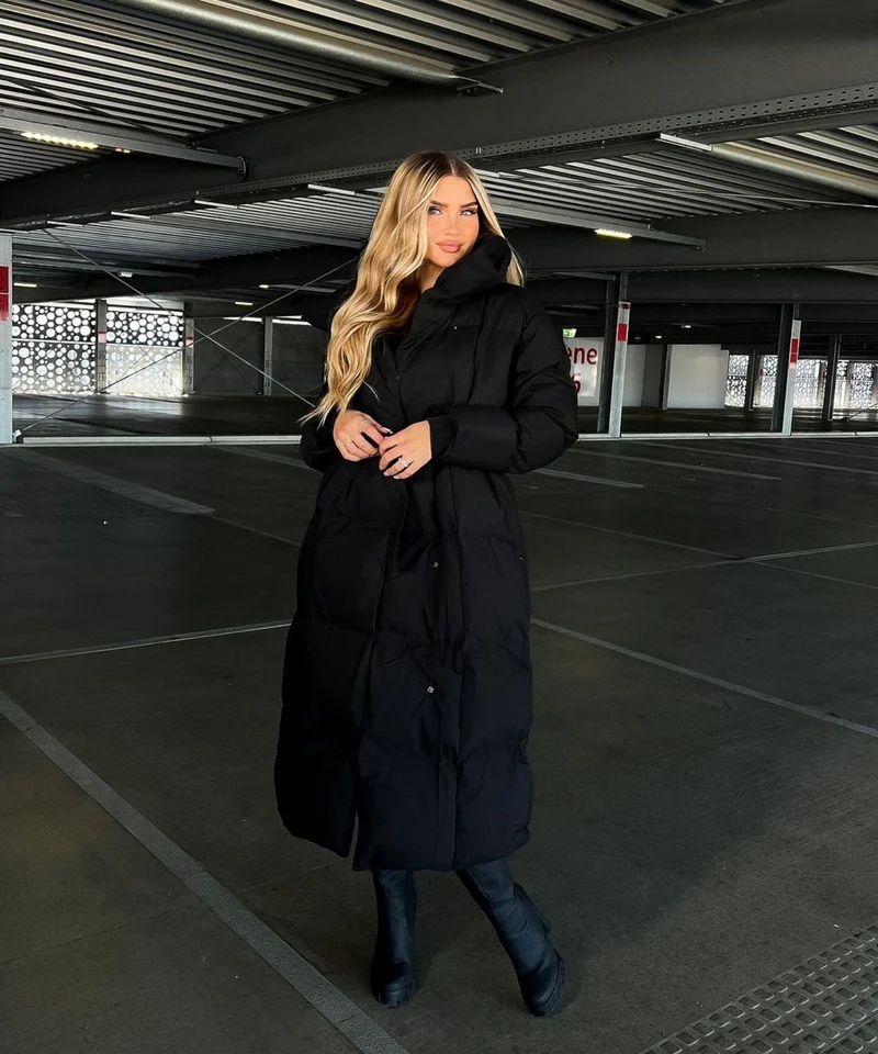 Charlie | Oversized Long Puffer Jacket for Women