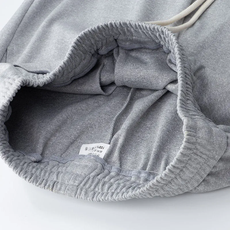 Herren Locker sitzende Sweatpants mit Elastikbund, Tunnelzug und Saumbündchen Drune
