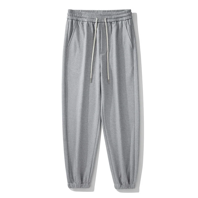 Herren Locker sitzende Sweatpants mit Elastikbund, Tunnelzug und Saumbündchen Drune