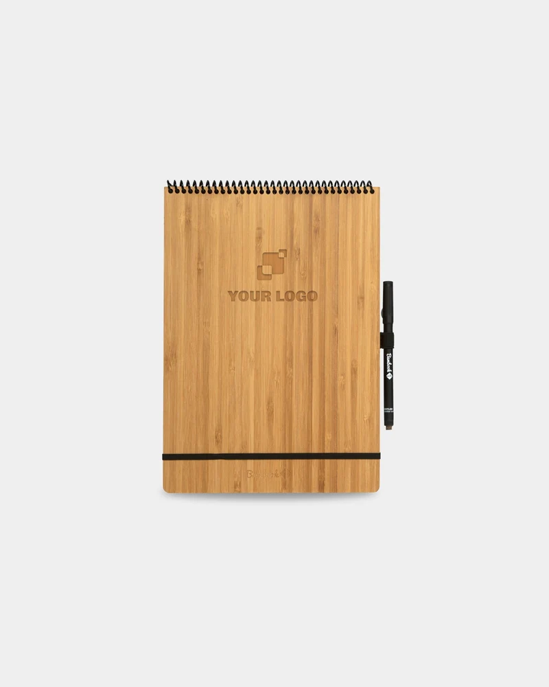 Notizbuch Bambook Bambus A4 zum Personalisieren