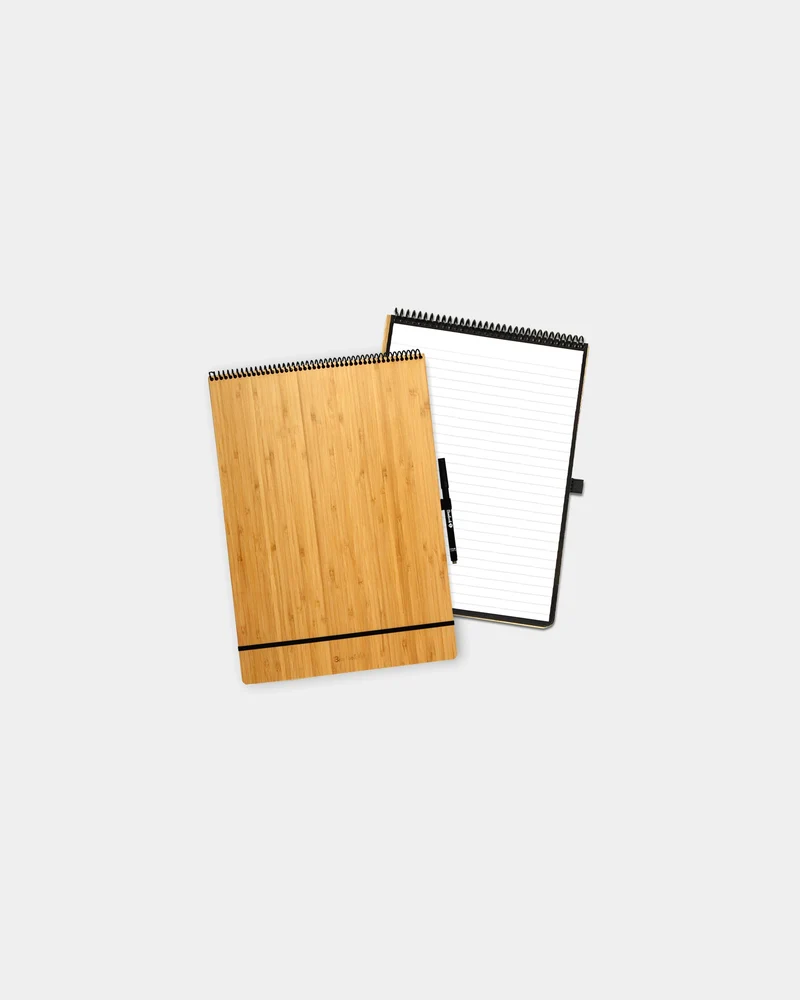 Notizbuch Bambook Bambus A4 zum Personalisieren