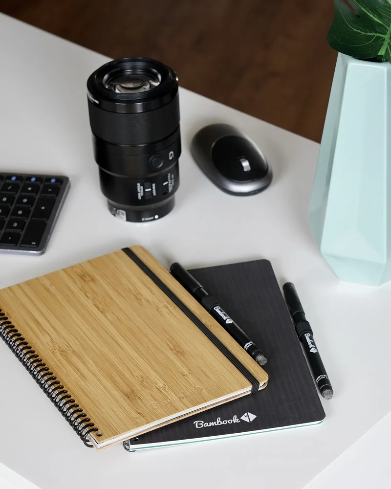 Notizbuch Bambook Bambus A4 zum Personalisieren