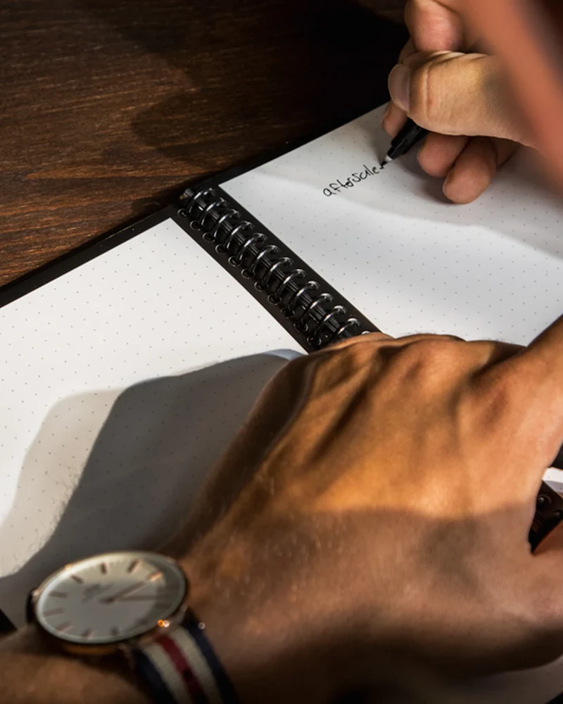 Notizbuch Bambook Bambus A4 zum Personalisieren
