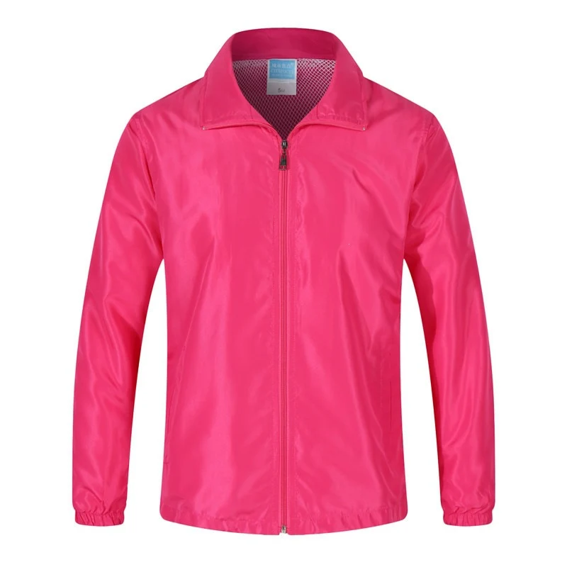 Herren Leichte Windjacke mit Mesh-Innenfutter, Stehkragen & elastischem Saum Drune
