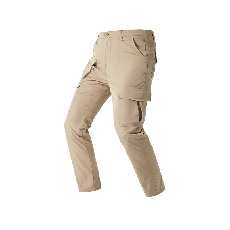 Herren Leichte Stretch-Cargohose mit mehrfachen Klappentaschen & tapered Schnitt Drune