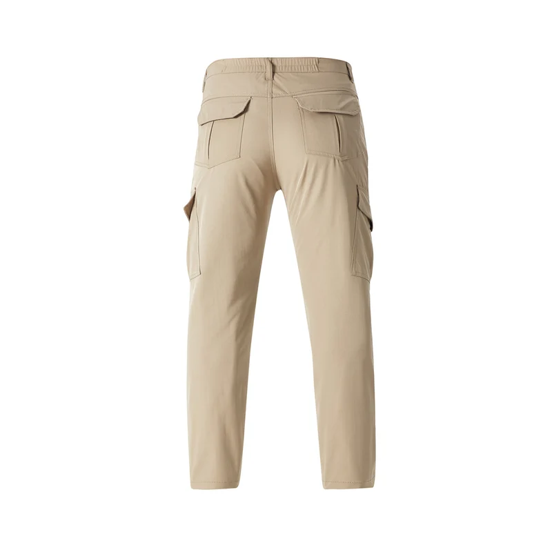 Herren Leichte Stretch-Cargohose mit mehrfachen Klappentaschen & tapered Schnitt Drune