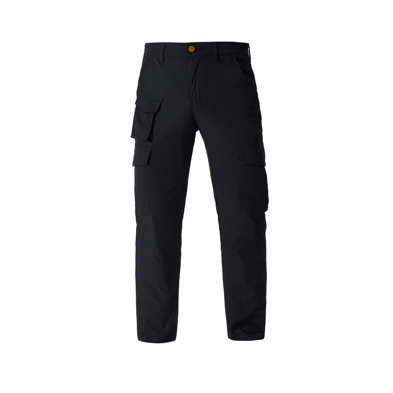 Herren Leichte Stretch-Cargohose mit mehrfachen Klappentaschen & tapered Schnitt Drune
